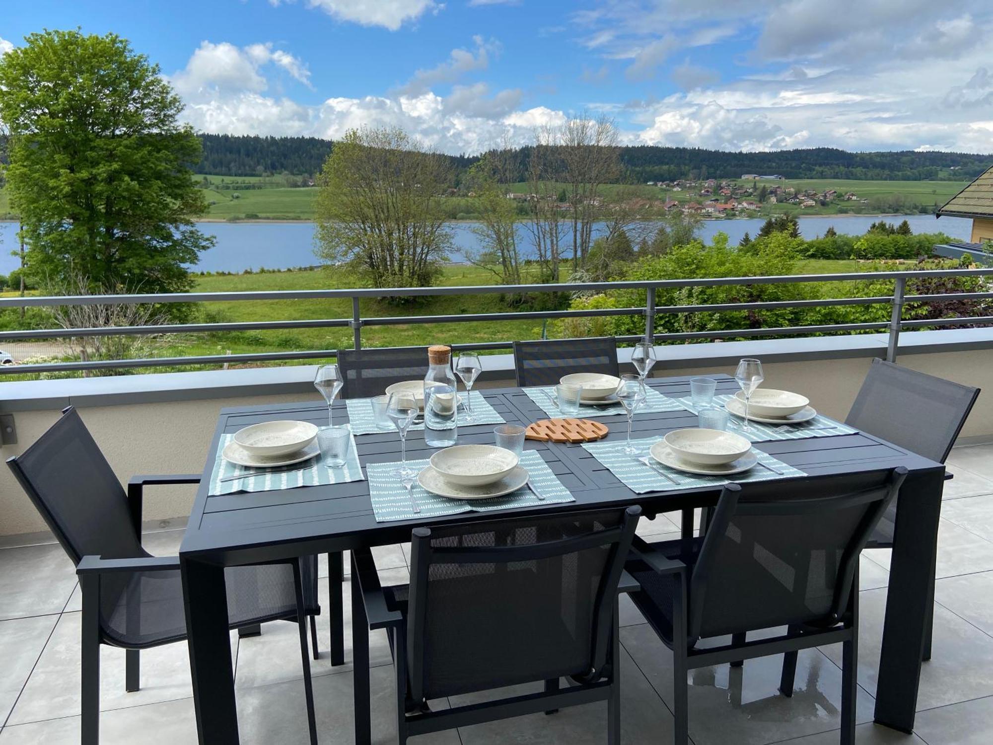 Duplex 6 Personnes, Vue Panoramique Sur Lac Malbuisson Zewnętrze zdjęcie